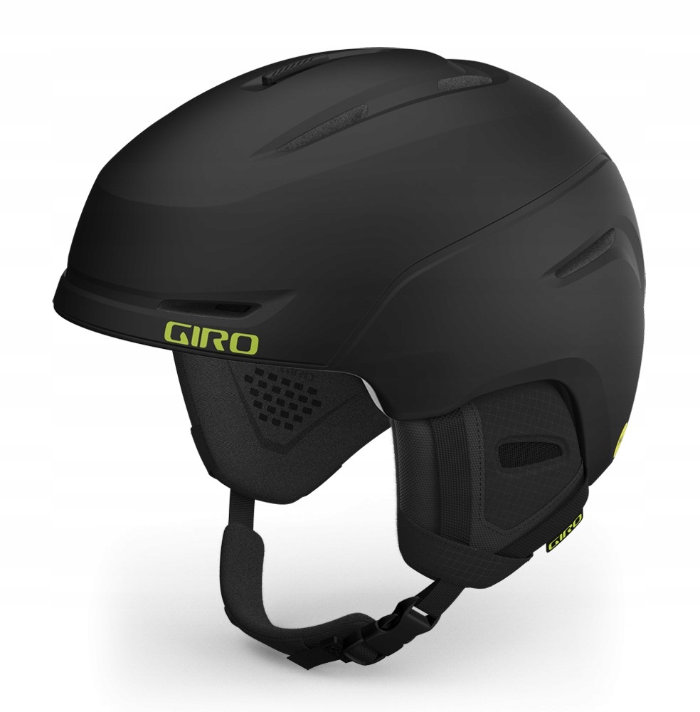 Helma na lyže Giro Neo Mips Matte Black/Ano Green Velikost L (59-62,5 cm)