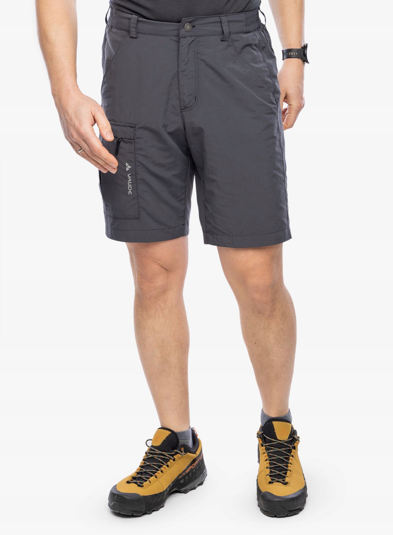 Kraťasy kraťasy Vaude Farley Bermuda V black uni 52 (L)