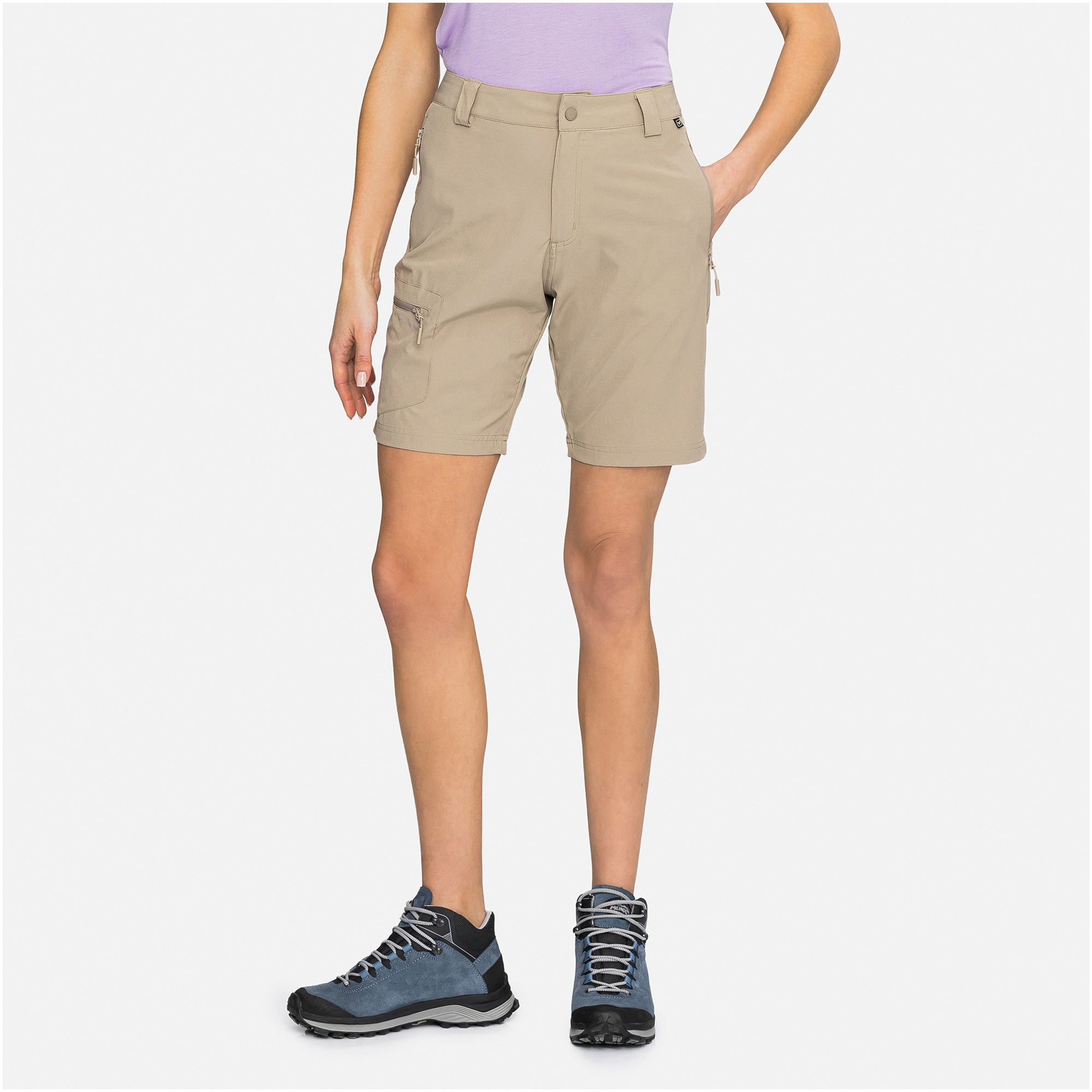 Spodenki damskie Viking Sumatra Lady beżowe rozmiar L