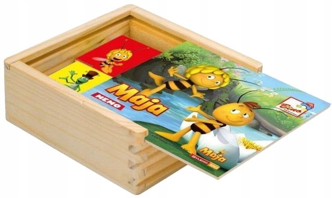 Bino Memo Memory Drewniana Gra Edukacyjna Maja