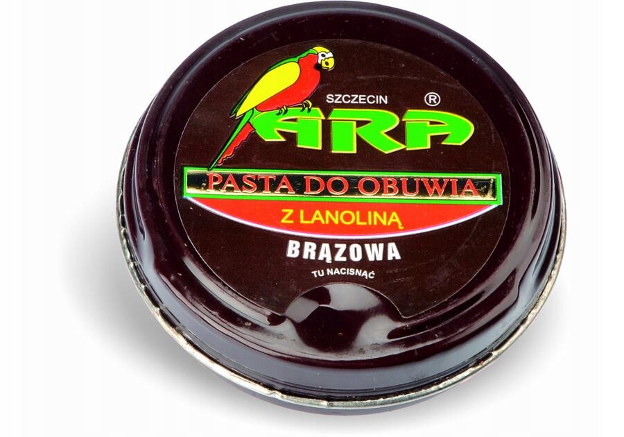

Ara Pasta Do Obuwia 40ML Motylek Brązowa
