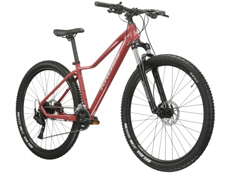 Rower górski Mtb Kross Lea 5.0 D14 27.5 cala damski Bordowy