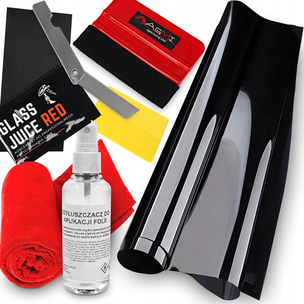 Folia Do Przyciemniania Szyb Samochodowych Okleina Do Okien 300X50 95%