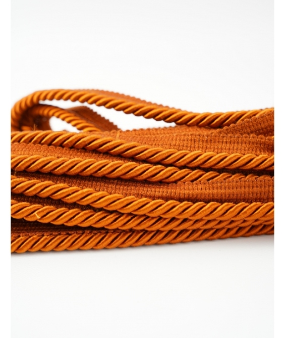 Sznurek ozdobny z wypustką 8mm rudy Kod producenta 12405