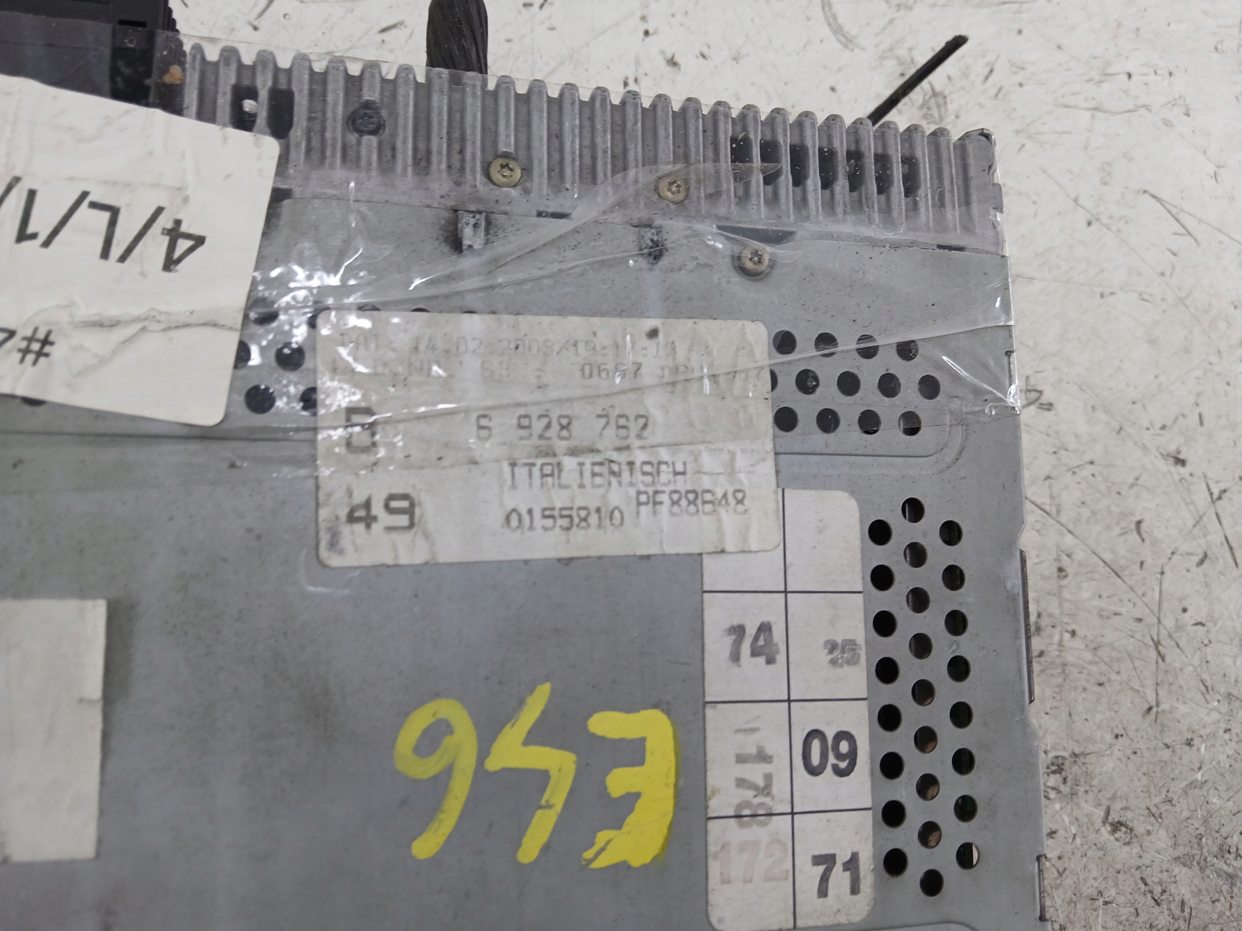 BMW E46 RADIO FABRYCZNE CD BUSINESS 6928762