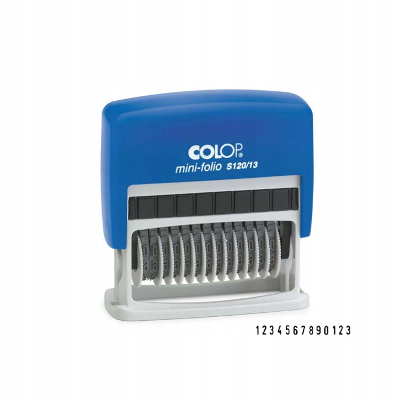 MINI NUMERATOR PIECZĄTKA AUTOMATYCZNA SAMOTUSZUJĄCA Colop S120/13 13 CYFR