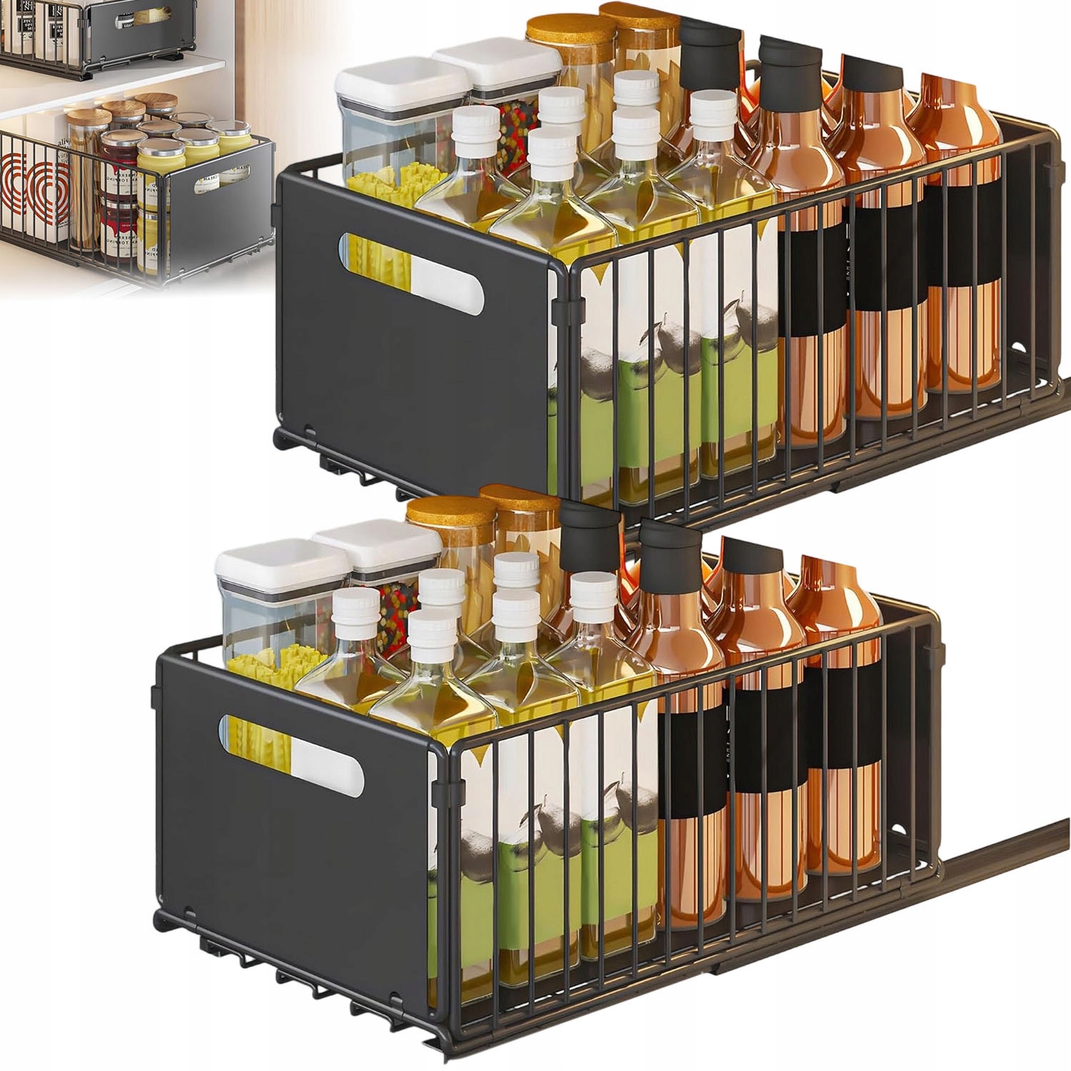 Polička typu Push-pull Jednovrstvá z uhlíkové oceli Skladový regál