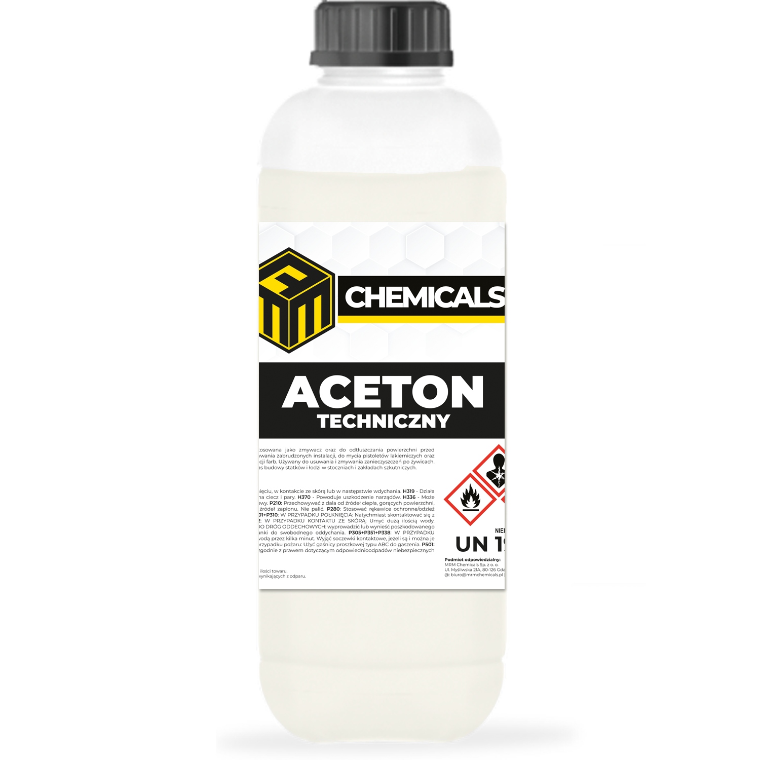 

Aceton Techniczny 1L
