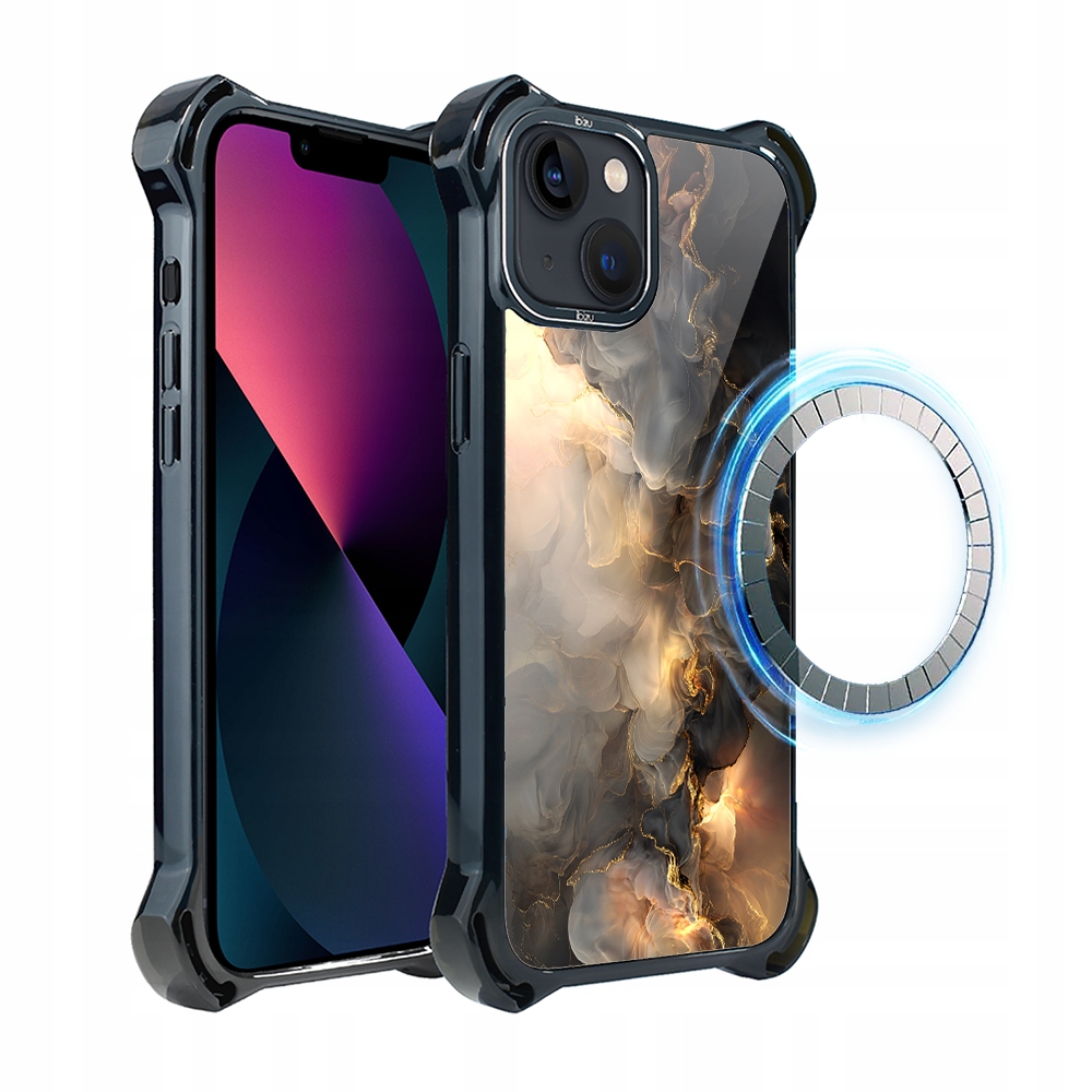 Pouzdro pro iPhone 13 Ibizu DropGuard Ultra s MagSafe, Stardust