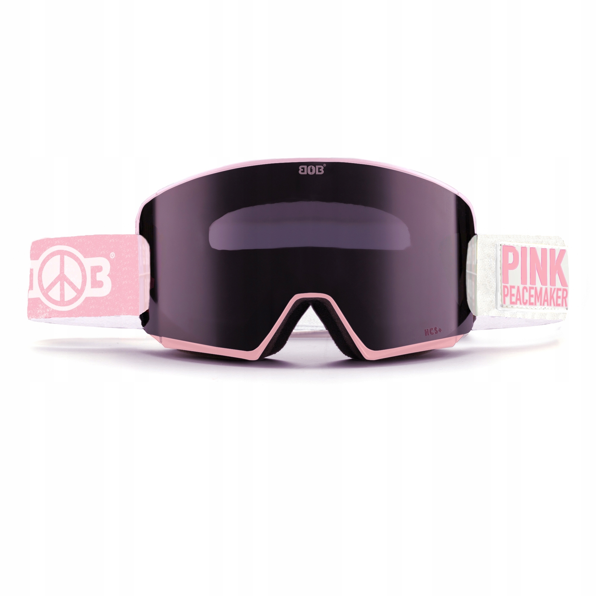 Gogle snowboardowe Bob Pink Peacmaker GOG-035 BornOnBoard