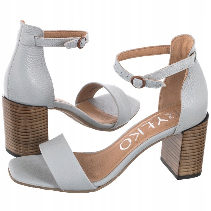 

Buty Damskie Sandały Ryłko Niebieskie 7VFT4_T2