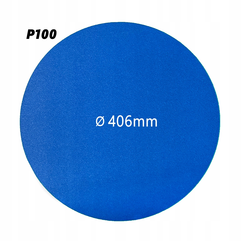 KRĄŻEK PAPIER ŚCIERNY DWUSTRONNY 406mm P100 Cyrkon