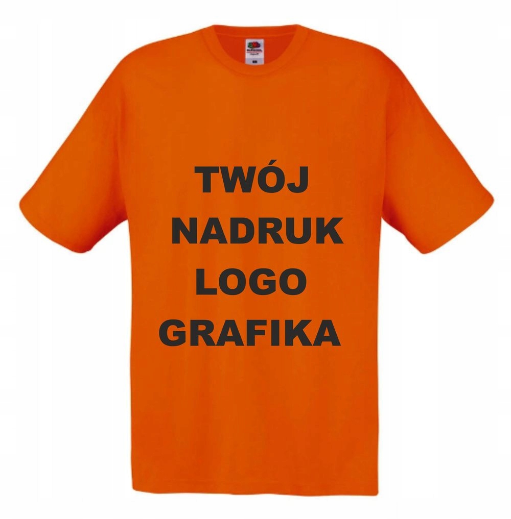 

T-shirt Koszulka z Własnym Nadrukiem napisem M