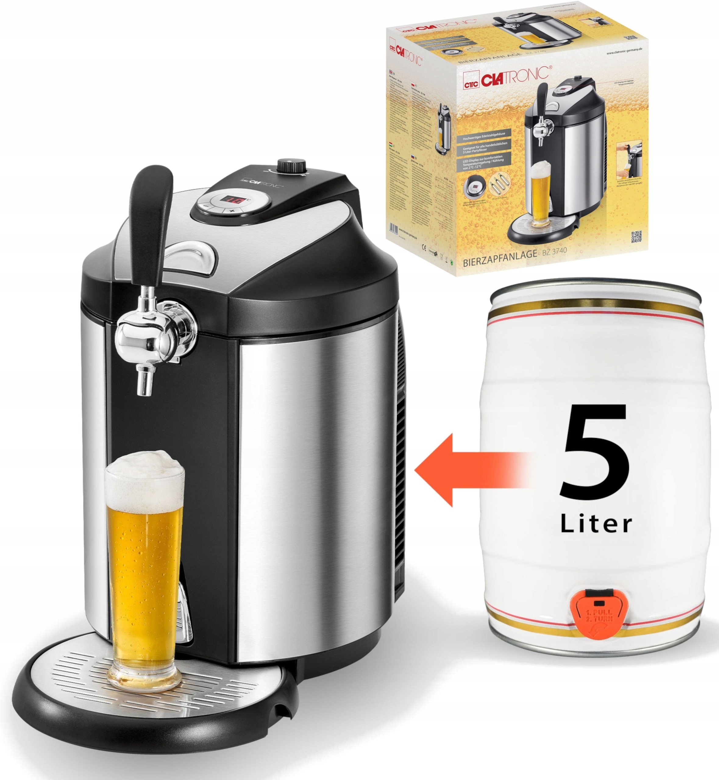 NALEWAK DYSTRYBUTOR DO PIWA Z FUNKCJĄ CHŁODZENIA C