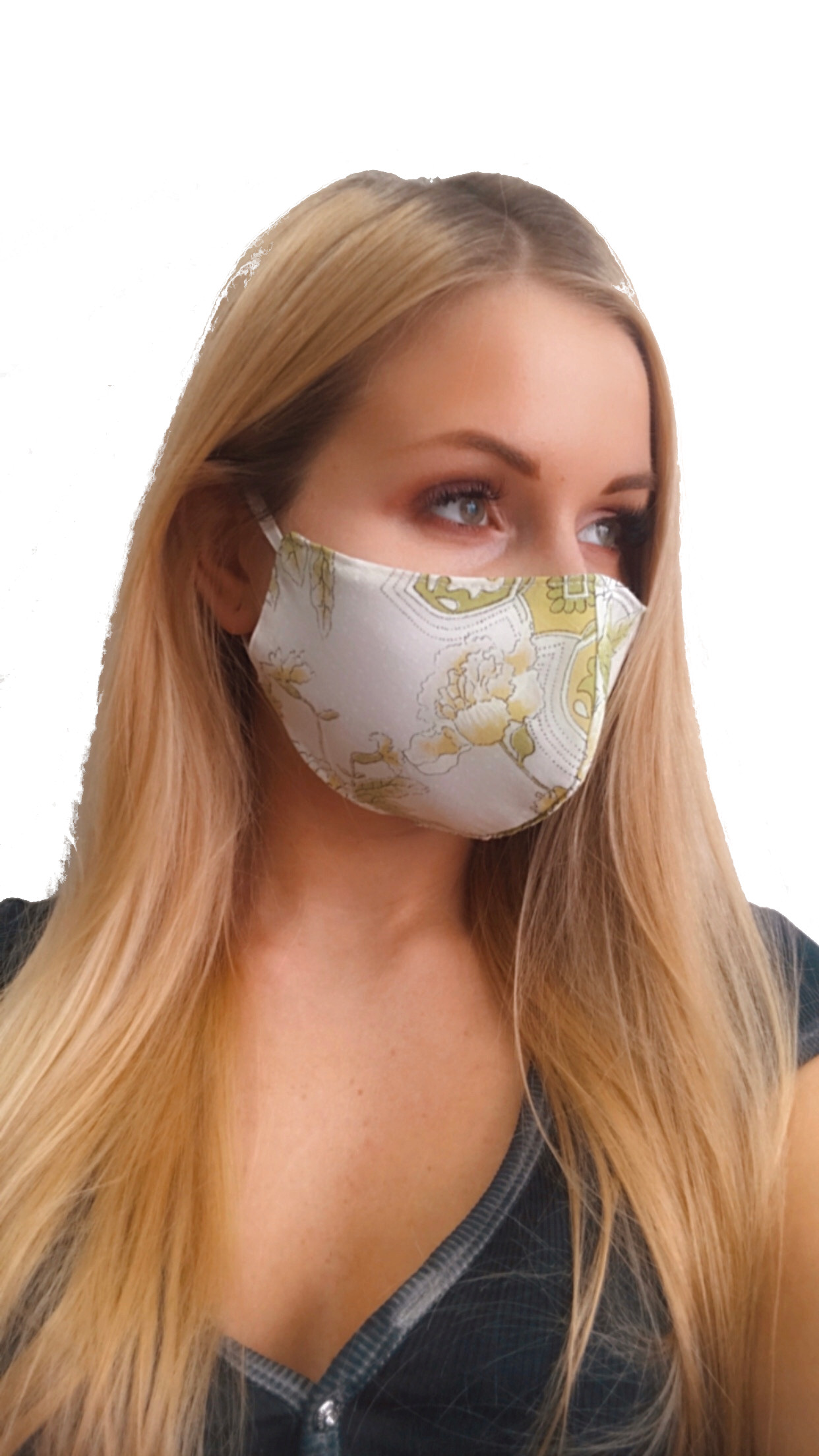 MASECZKA BAWEŁNIANA DWUWARSTWOWA Z GUMKĄ #7 Marka inna