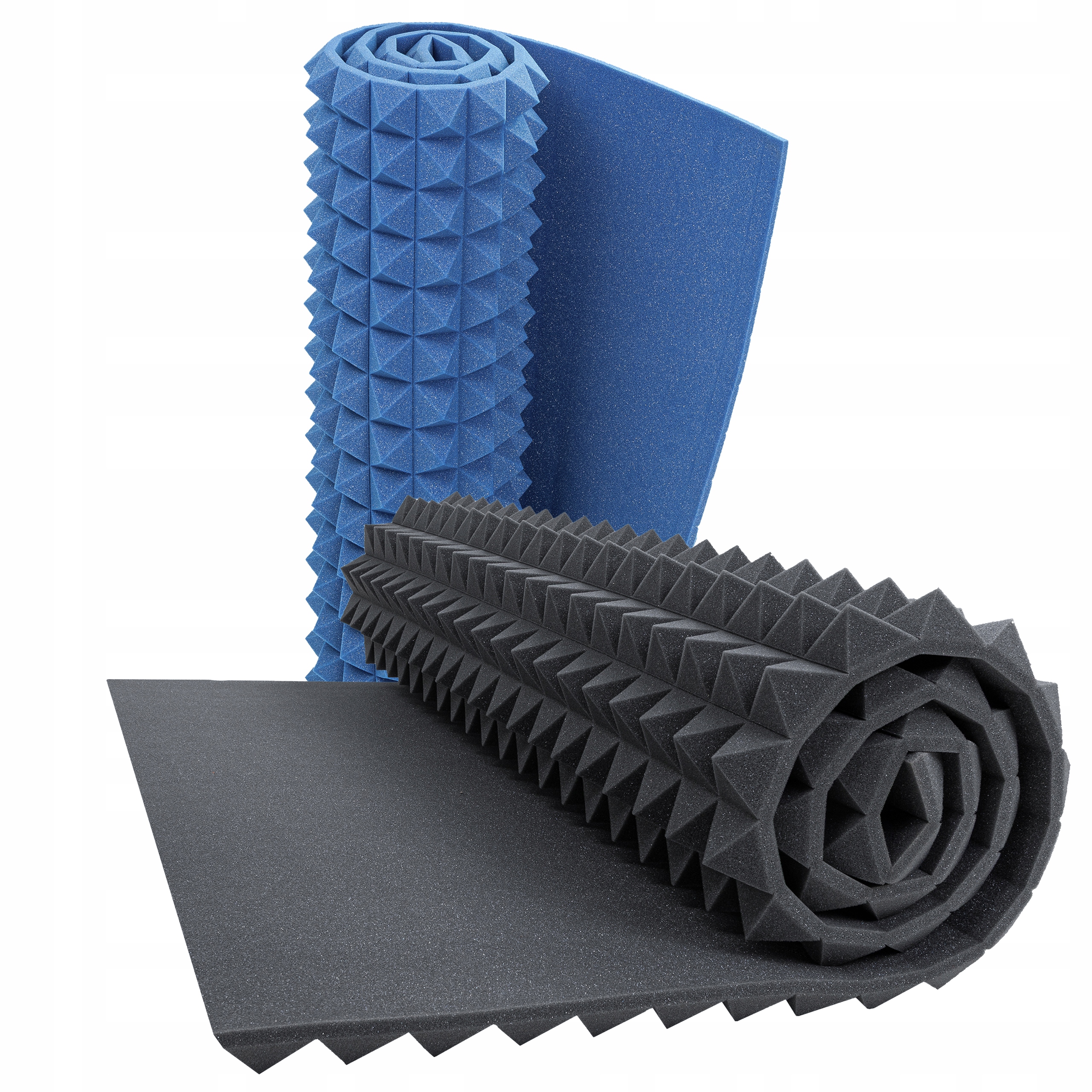 Akustické panely na zeď pro hernu Piramidki eliminace ozvěny 4 m²