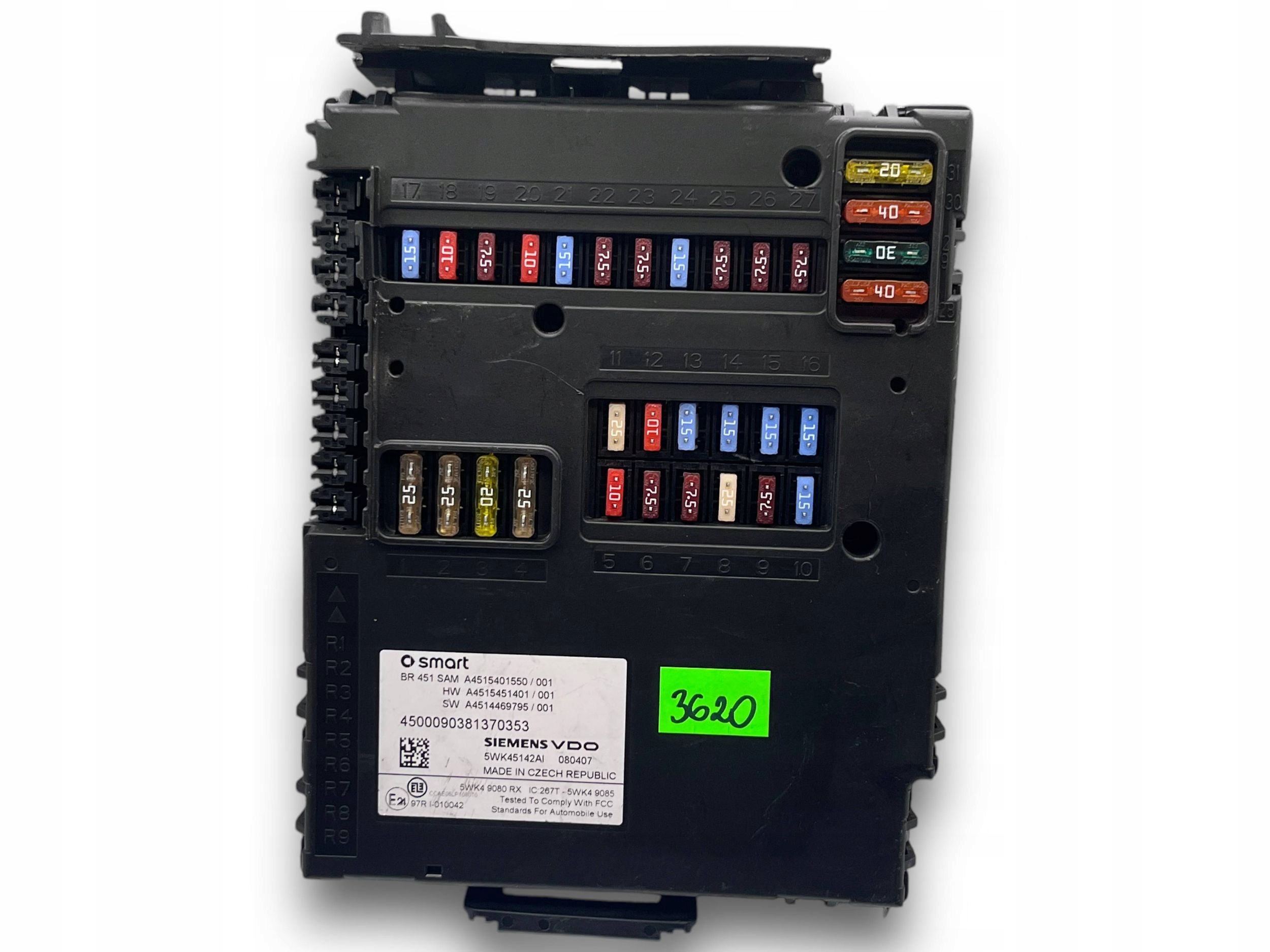 SMART W451 Module fusibles 4515401550 @M