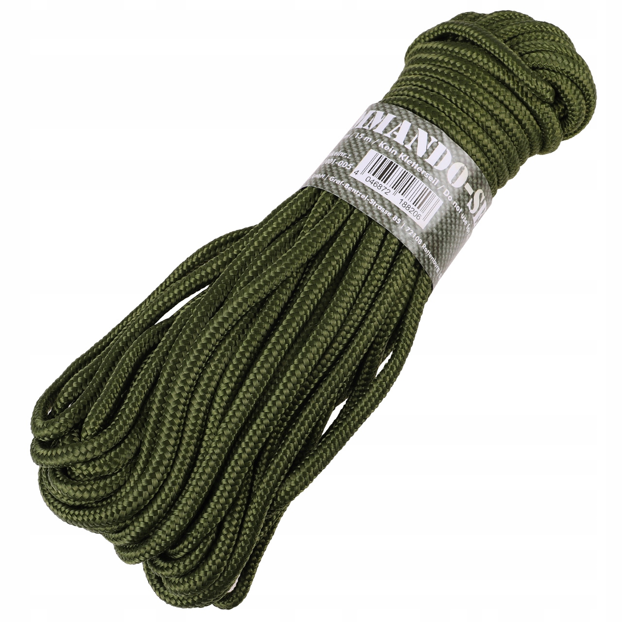 Lina linka paracord taktyczna uniwersalna 5 mm x15 m 220 kg Mil-Tec olive