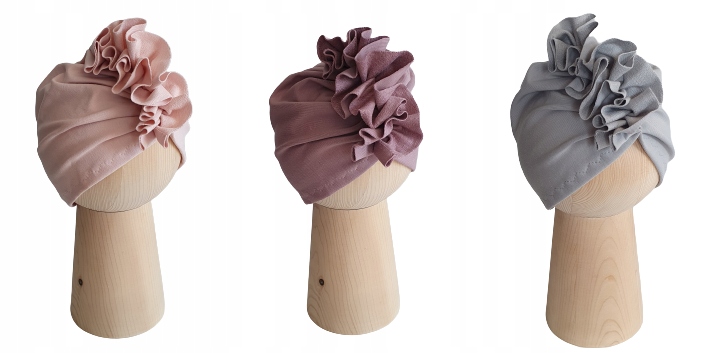 

3x Czapka Turban Rozmiary Kolory