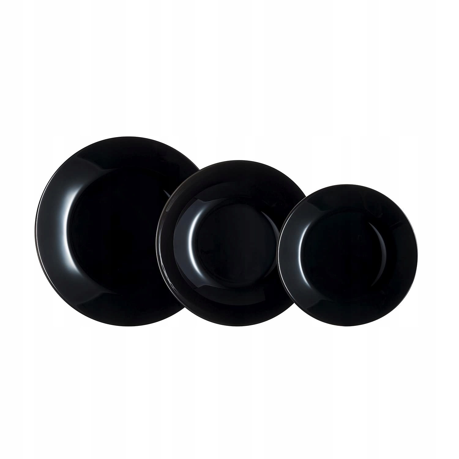 Luminarc sada sklenic Arcopal Zelie Black, 12dílná, černá
