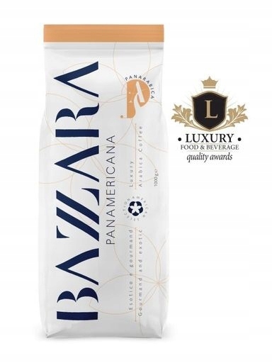 Levně Káva Zrnková Bazzara Luxury Blend Panamericana 1 kg