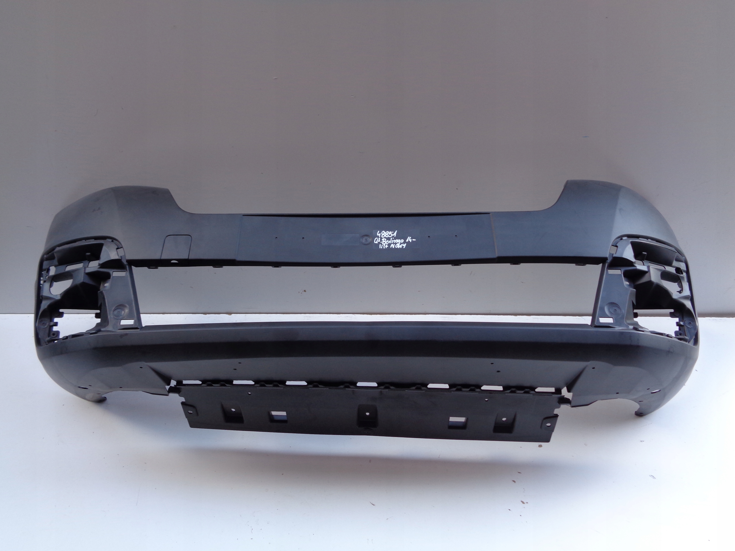 NO-WY-- front bumper CITROEN BERLINGO PARTNER 14- LIFT NR 48851