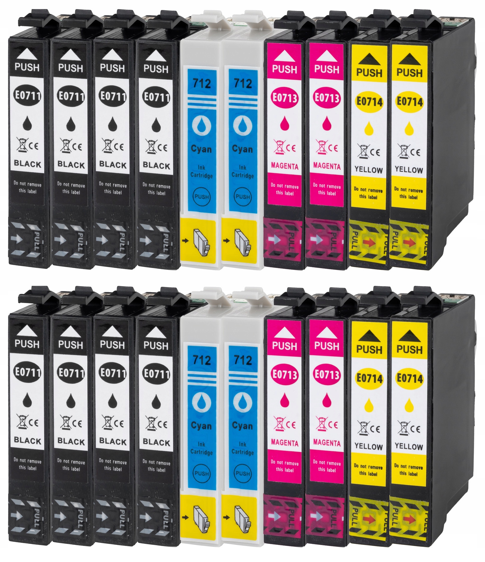 

20x Tusze Do Epson Stylus SX215 SX218 D78 DX7450