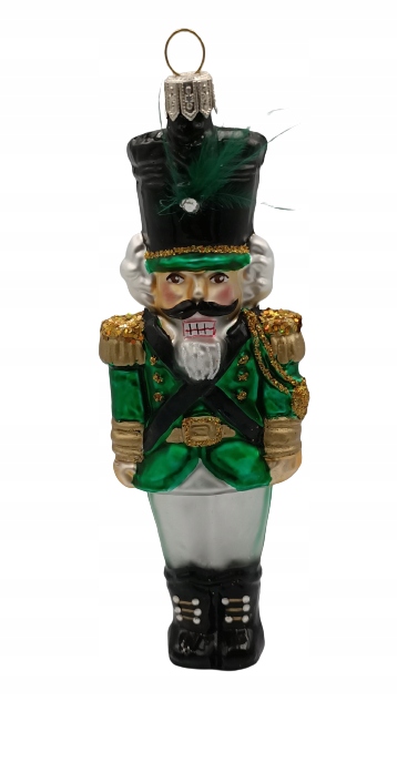 BOMBKI CHOINKOWE SZKLANE Nutracker 14cm