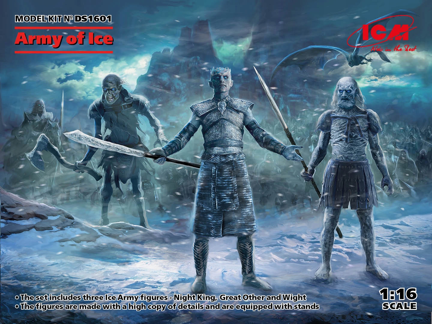Armáda ledu (Noční král, Píseň ledu a ohně) 1:16 ICM DS1601