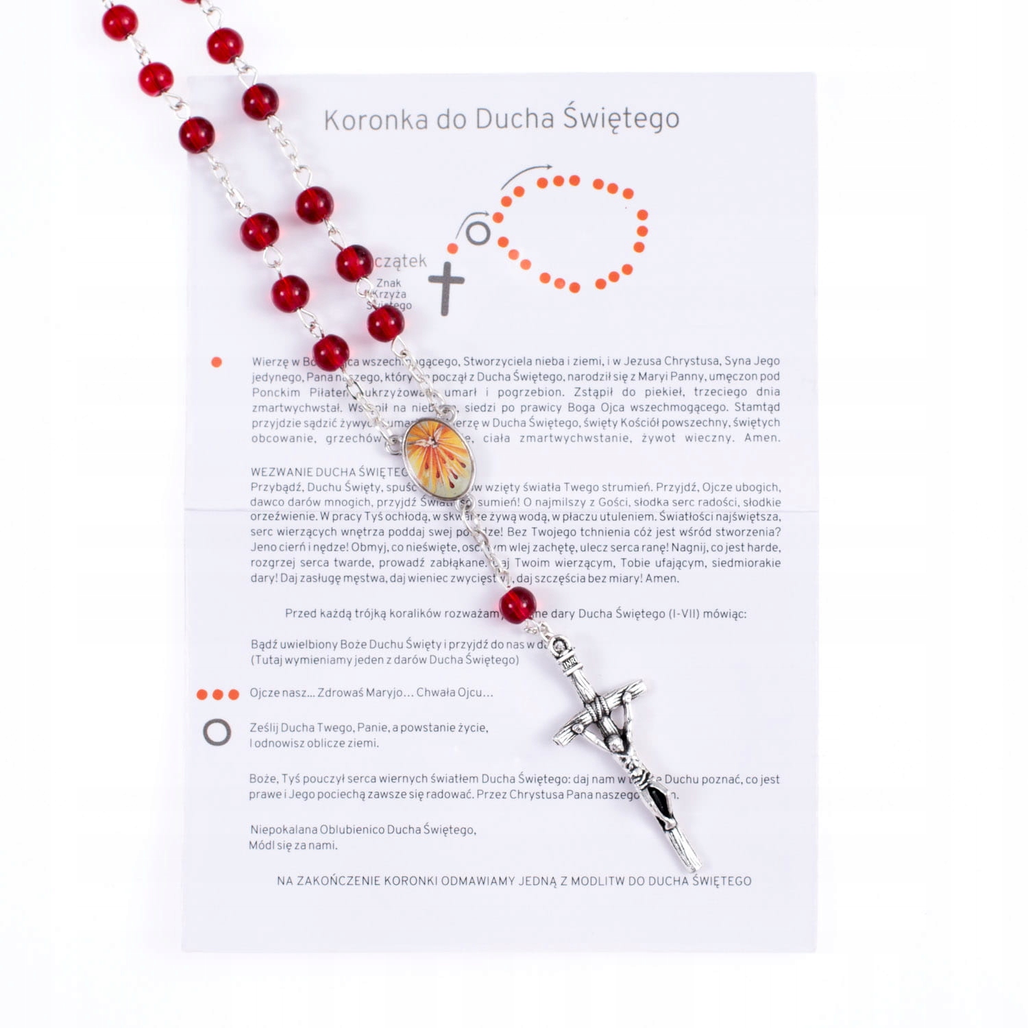 RÓŻANIEC - KORONKA DO DUCHA ŚWIĘTEGO Marka inna