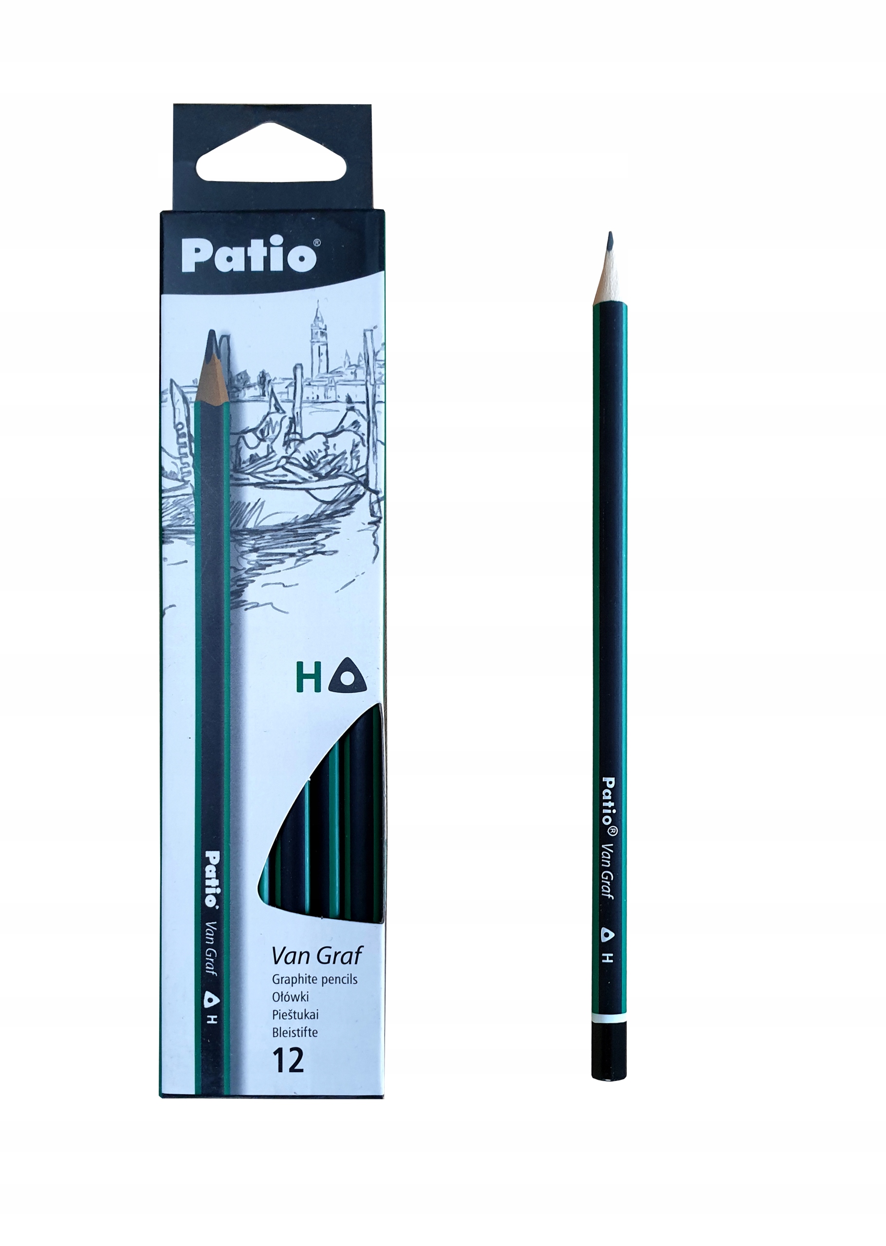 Ołówek grafitowy H Van Graf PATIO