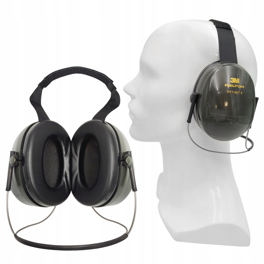 3M Nauszniki Nakarkowe Przeciwhałasowe Ochronne 3M Peltor Optime II H520B