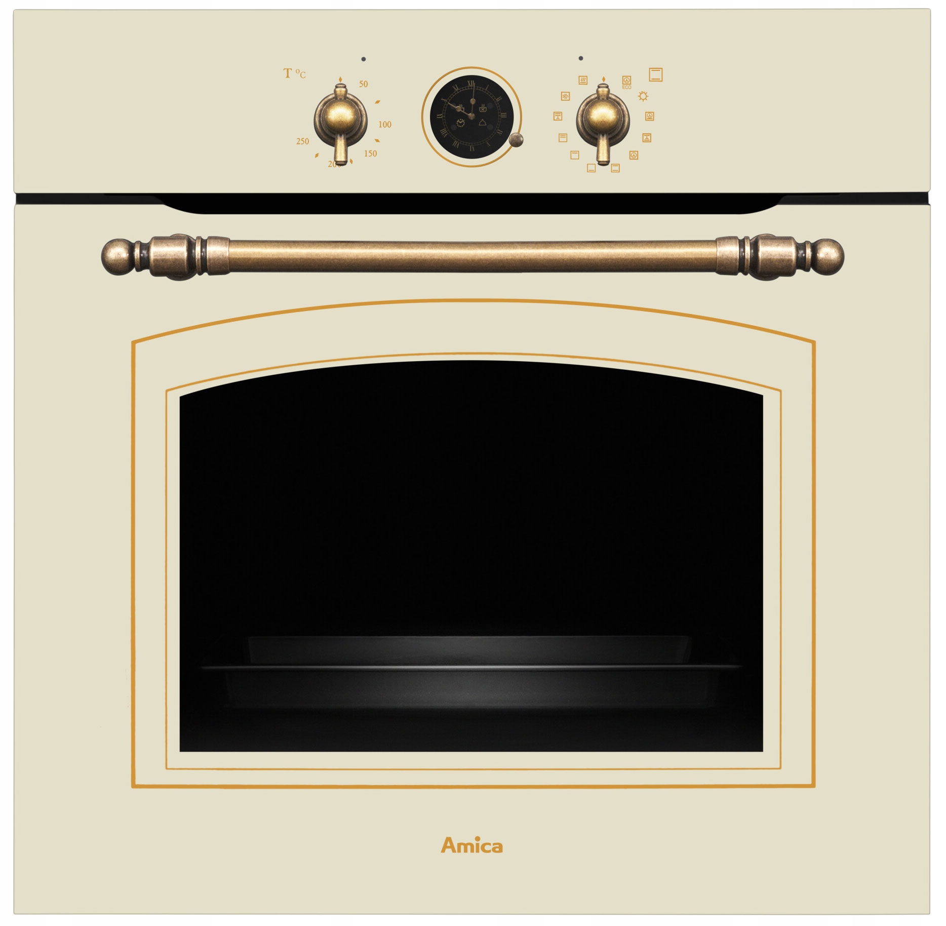 Zestaw Amica retro piekarnik+ płyta kość słoniowa EAN (GTIN) 5906006573607