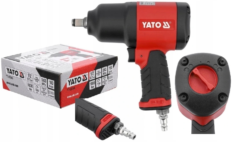 Yato Pneumatický Kľúč 1/2" 1800 Nm YT-09546 Pneumatický