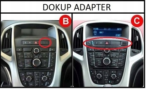 ADAPTER DO RADIA OPEL ASTRA J TYP B C Marka Projack