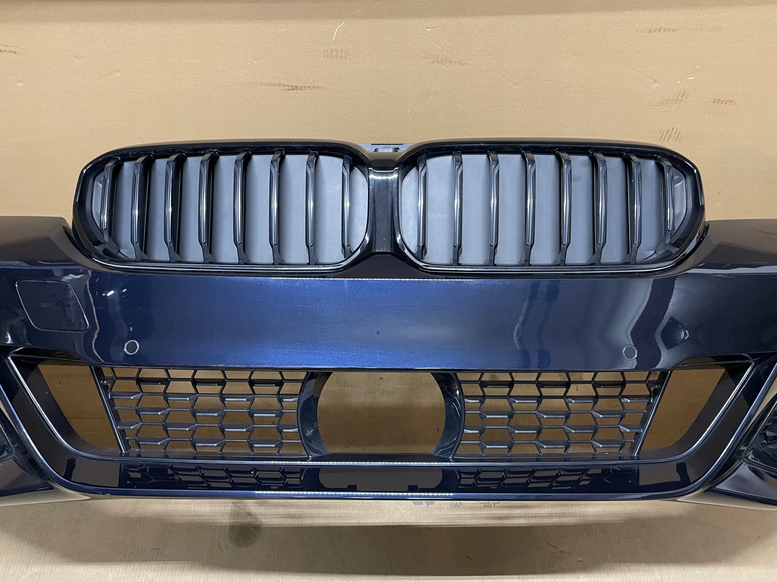 bumper front 6 x PDC RADAR m-packet BMW 5 G30 G31 LCI 416 IDEAL