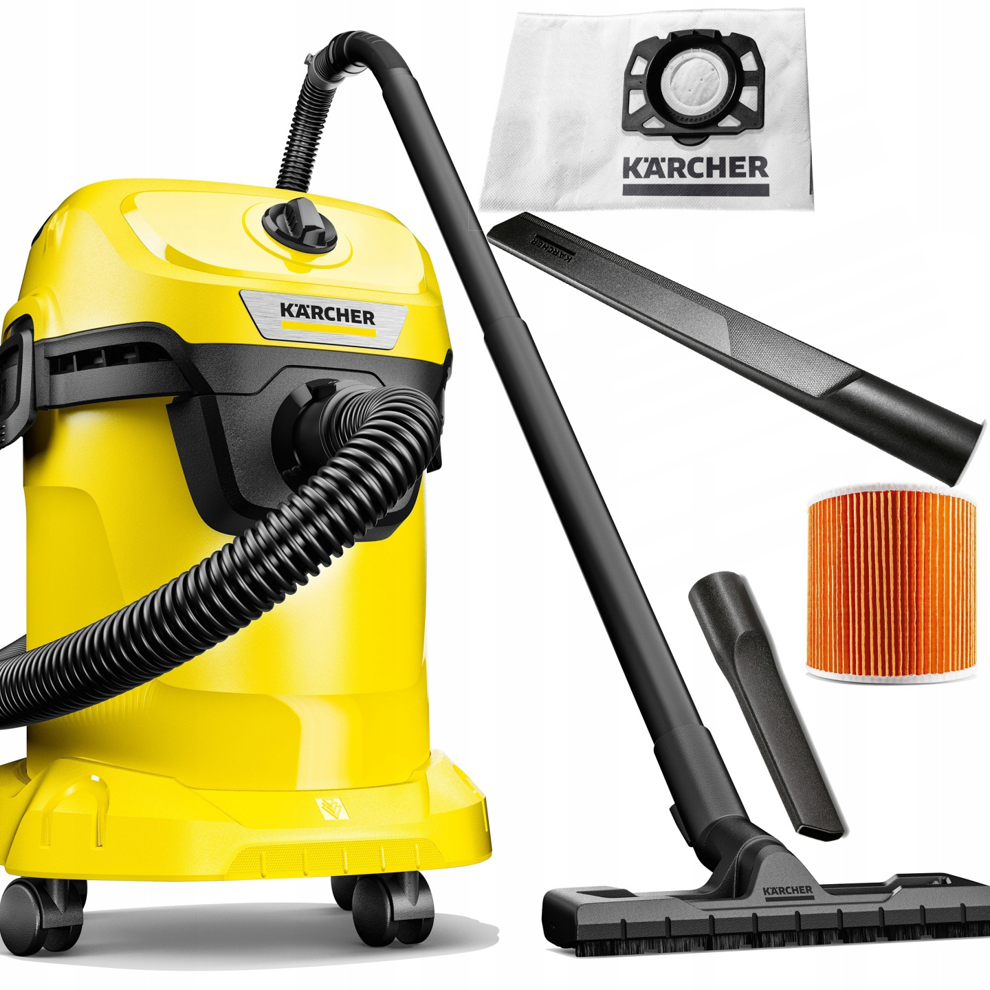 Vysavač Karcher Wd 3 V15/6/20 Suché Mokré Vyfukování