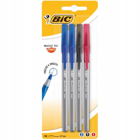 

Długopis Bic Round Stic Exact 4