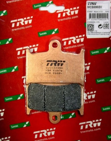 KLOCKI HAM PRZOD TRW Triumph 2300 Rocket III 08