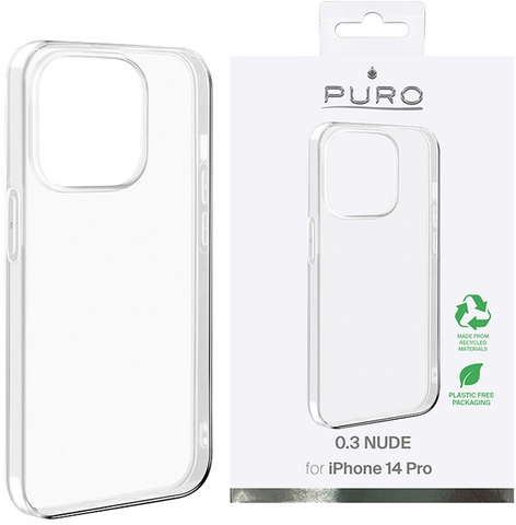 

Ultra Cienkie Etui Puro 0.3 MM Do Iphone 14 Pro