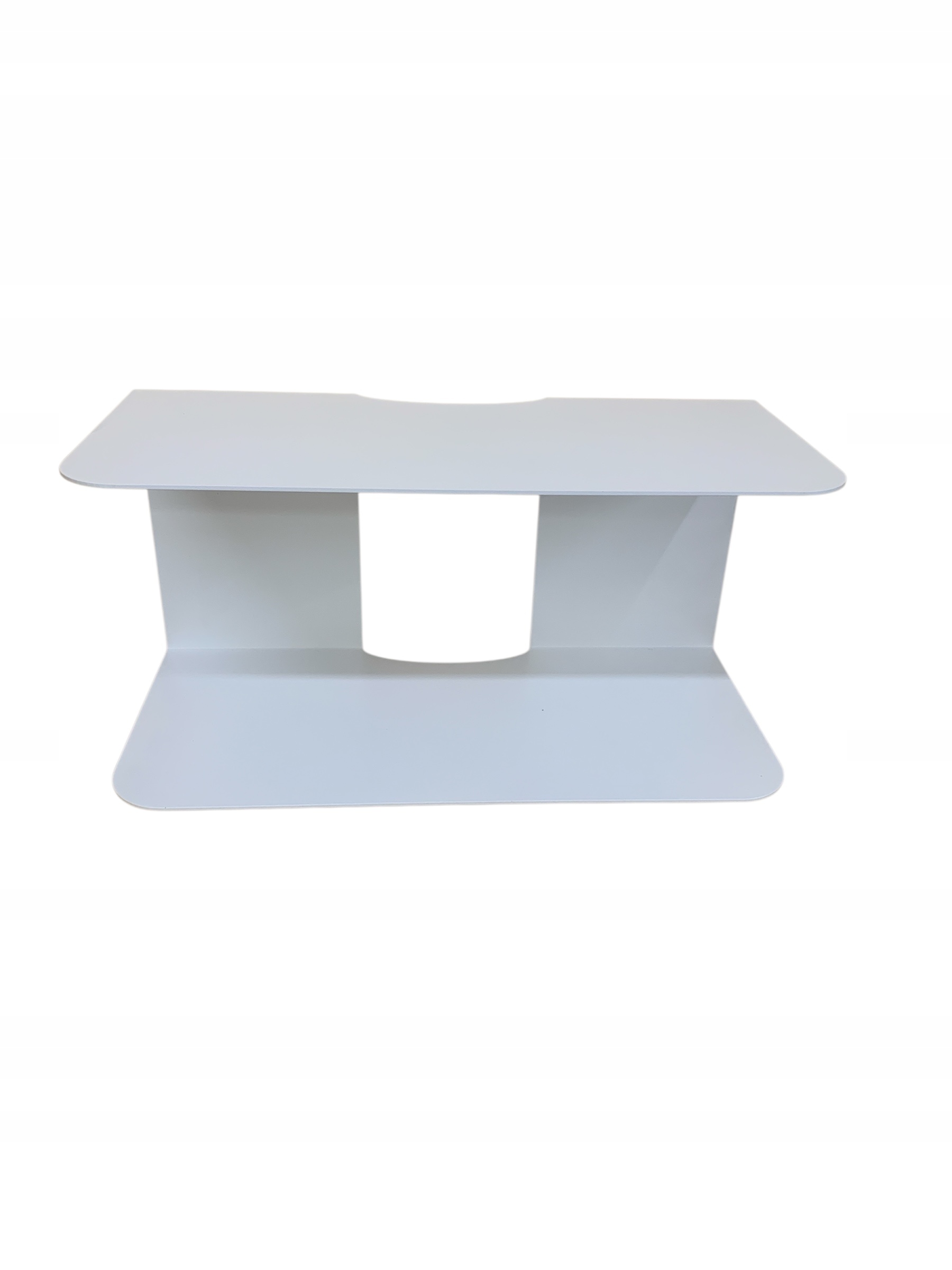 Police Loft Tuner Router 35 CM Silná Kovová Bílá Loftová Univerzální P4