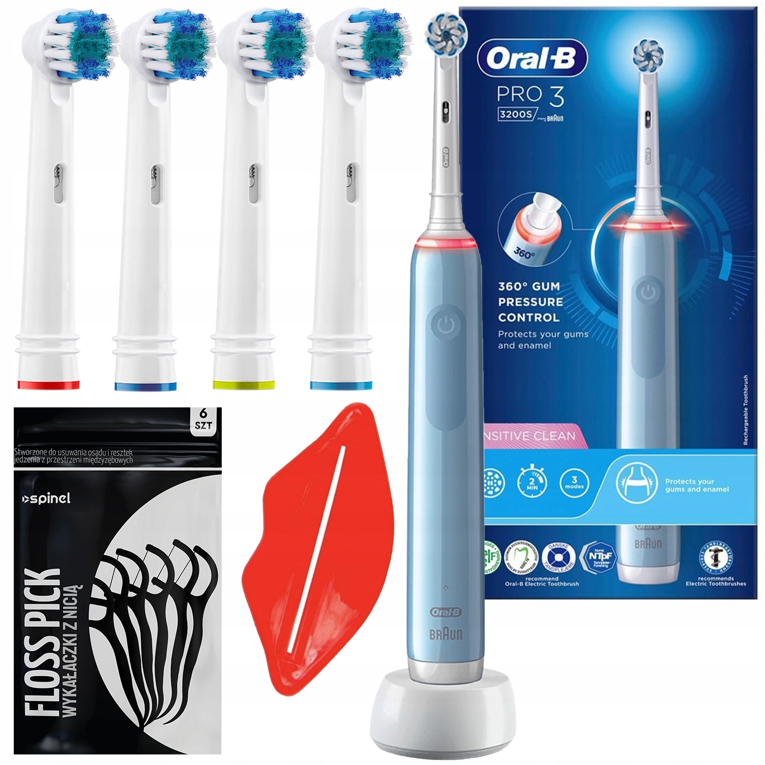 

Szczoteczka Elektryczna Do Zębów Oral-b Pro 3 3200