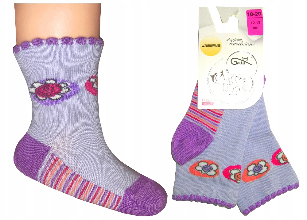 

Gatta skarpetki bawełniane #131 *** 12-13 cm 18/20