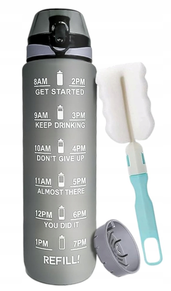 Bidon k-mart 1000 ml szary