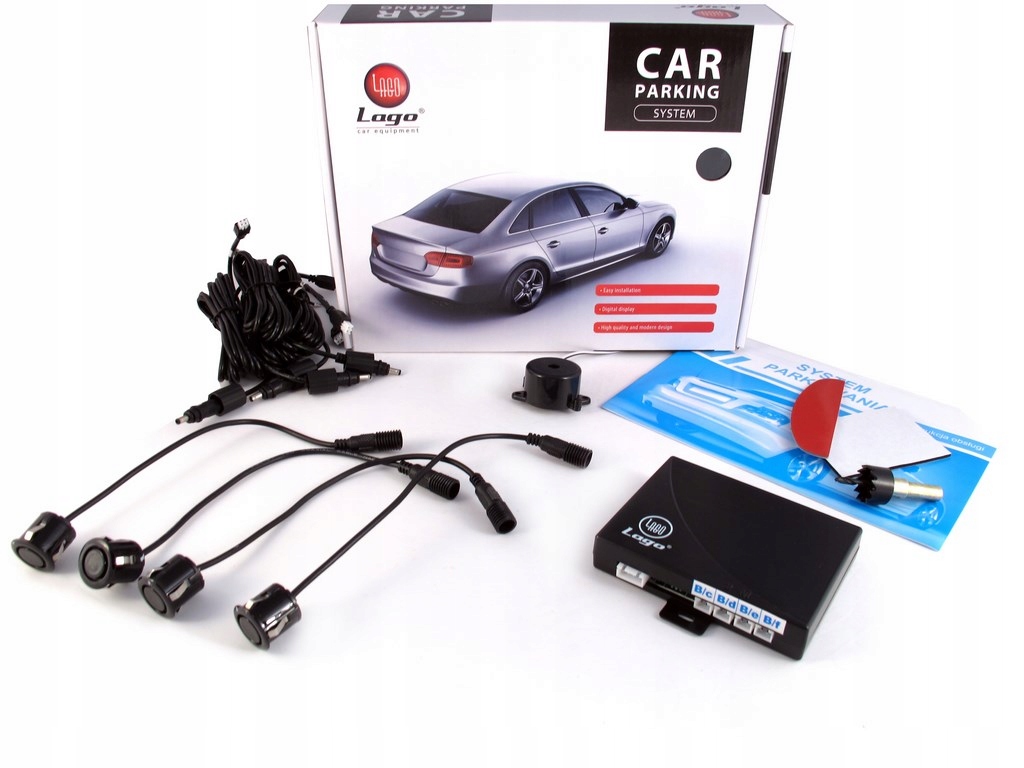 CZUJNIKI PARKOWANIA COFANIA BUZZER 4 SENSORY TYL