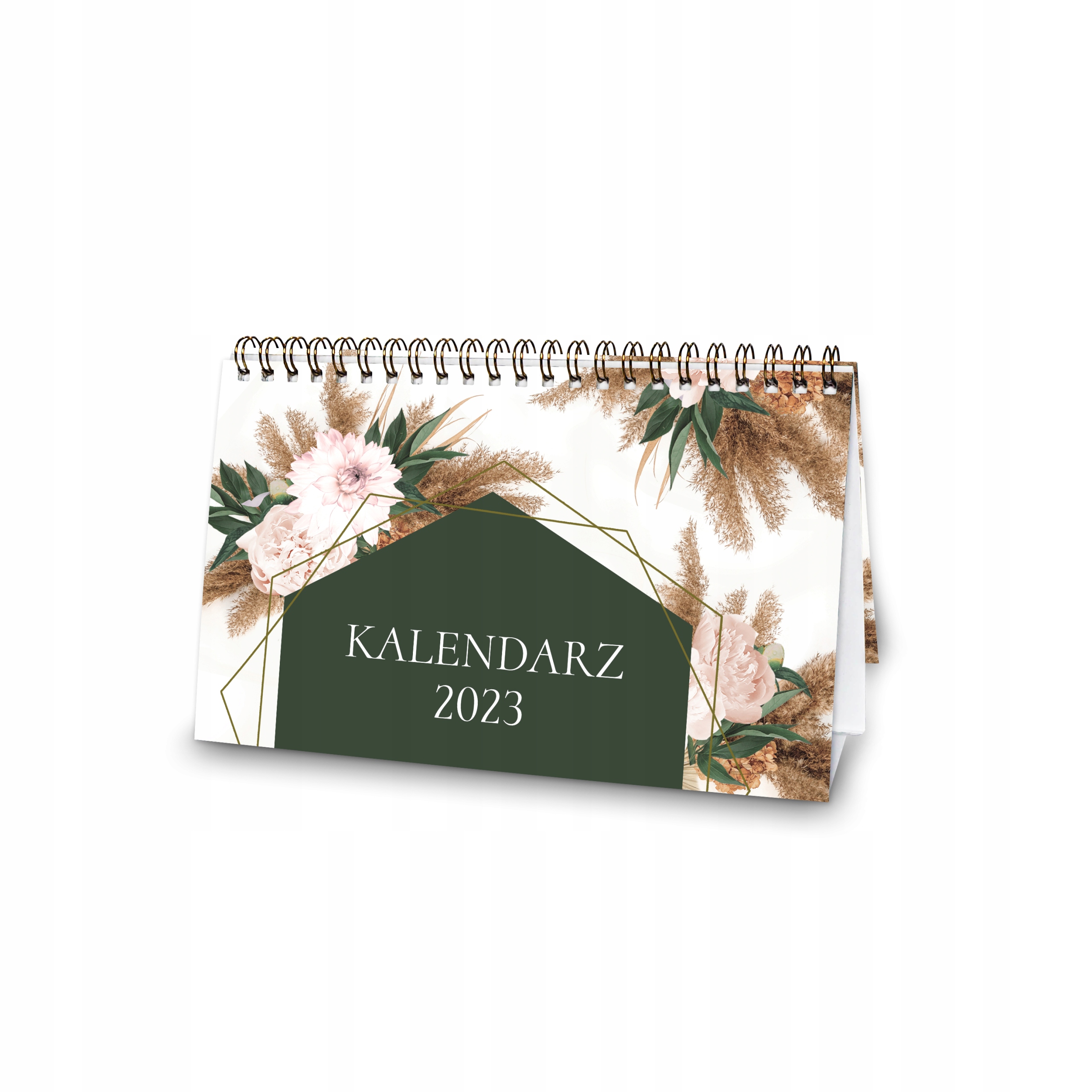 

Kalendarz biurkowy stojący 2023 Pampas Boho