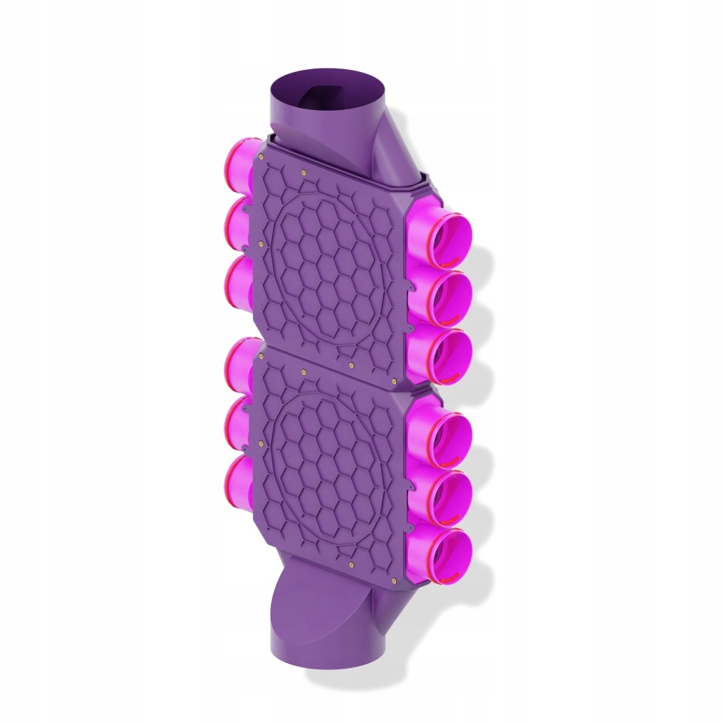 Skrzynka rozdzielcza poprzeczna 200mm 12x90mm 2M