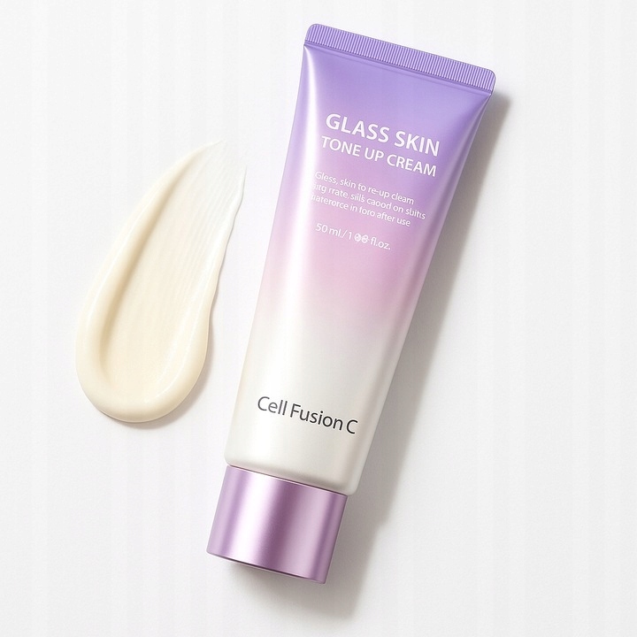 Cell Fusion C Glass Skin Tone Up Cream Krem rozjaśniający efekt szkła 50 ml
