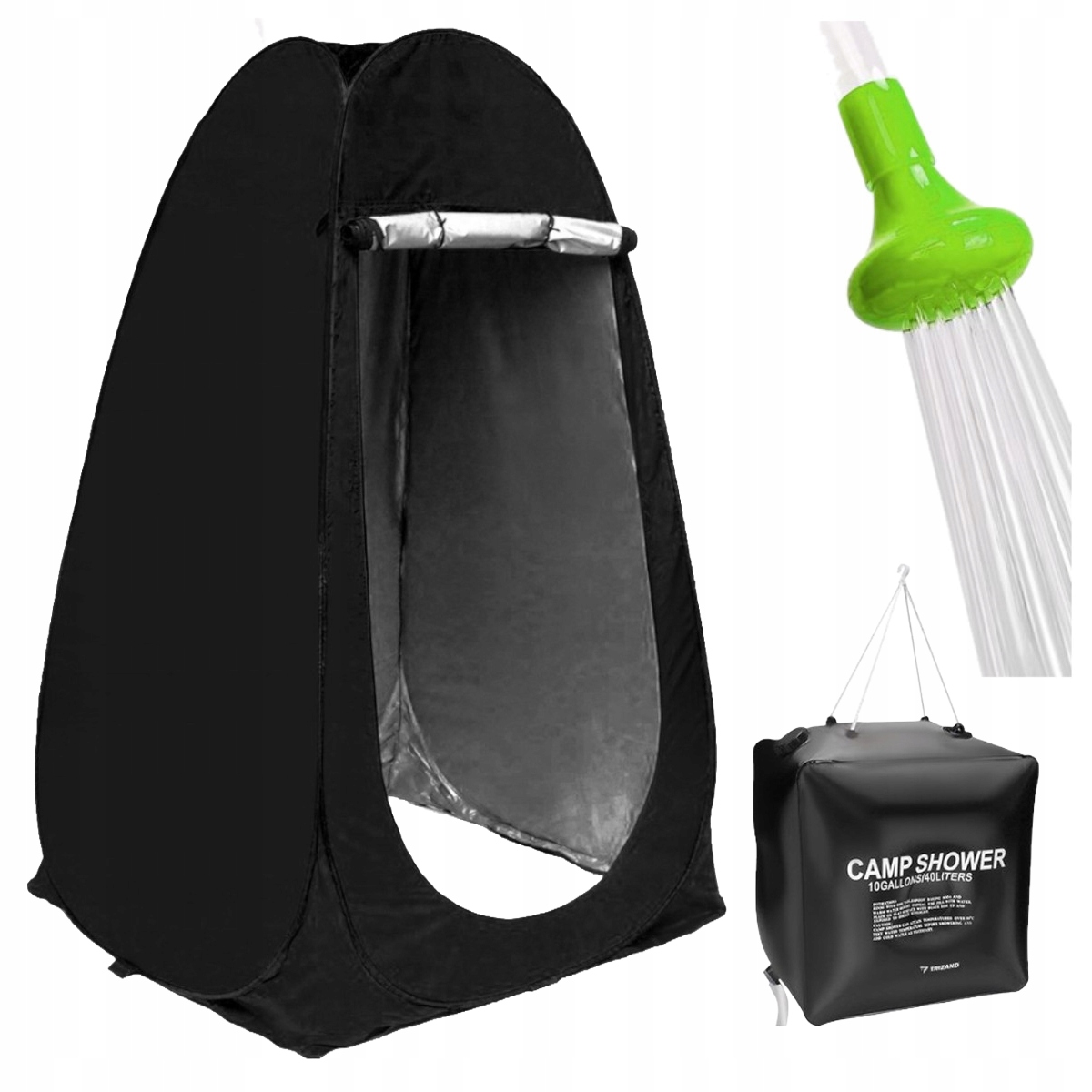 Stan Na Sprchu Převlékárna Toaleta Wc Solární sprcha Turistický