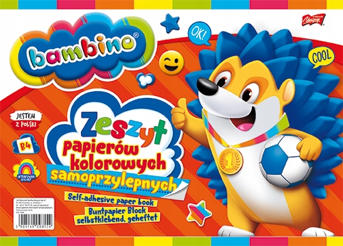 

Bambino papier samoprzylepny kolorowy B4 8k
